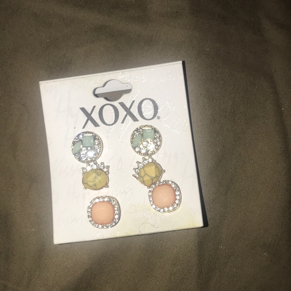 Xoxo earrings